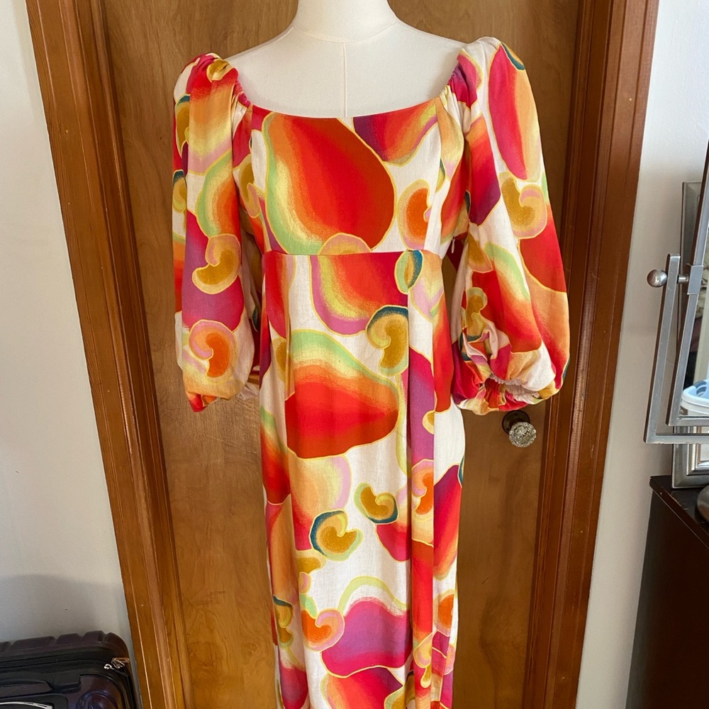 Farm Rio Vibrant Multicolor Women's Dress